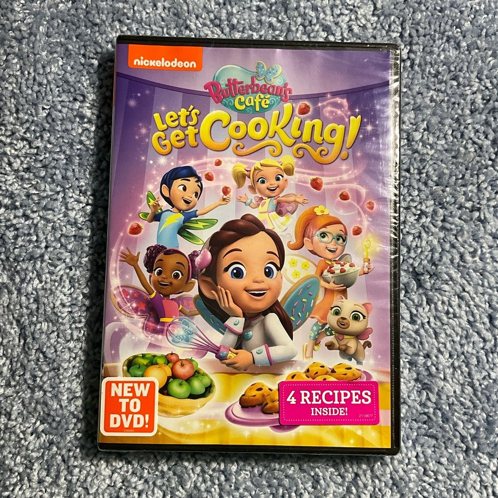 Butterbean's Café Let's Get Cooking! DVD - Sealed